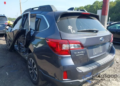 2017 Subaru Outback 2.5I Limited z USA, uszkodzony, nr VIN 4S4BSANC8H3419909